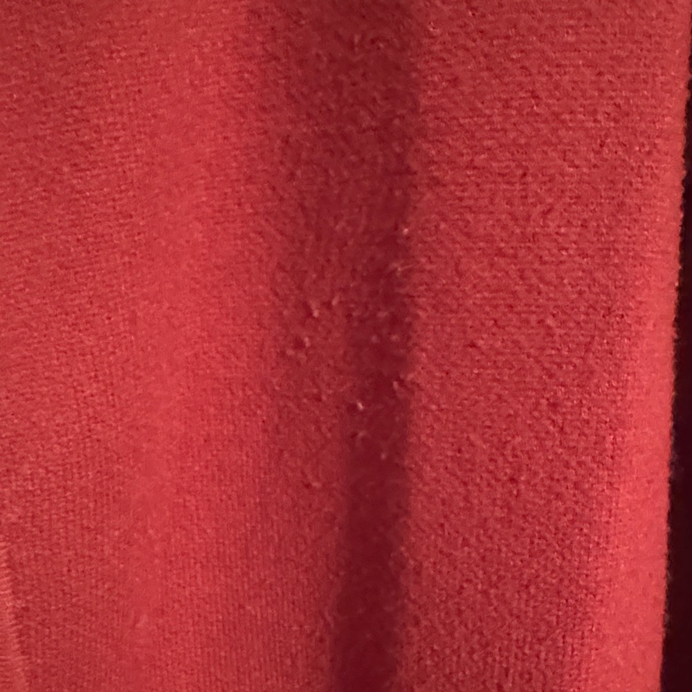 Luxurious Deep Rust Open-Front Cardigan (R) - Picture 3 of 6